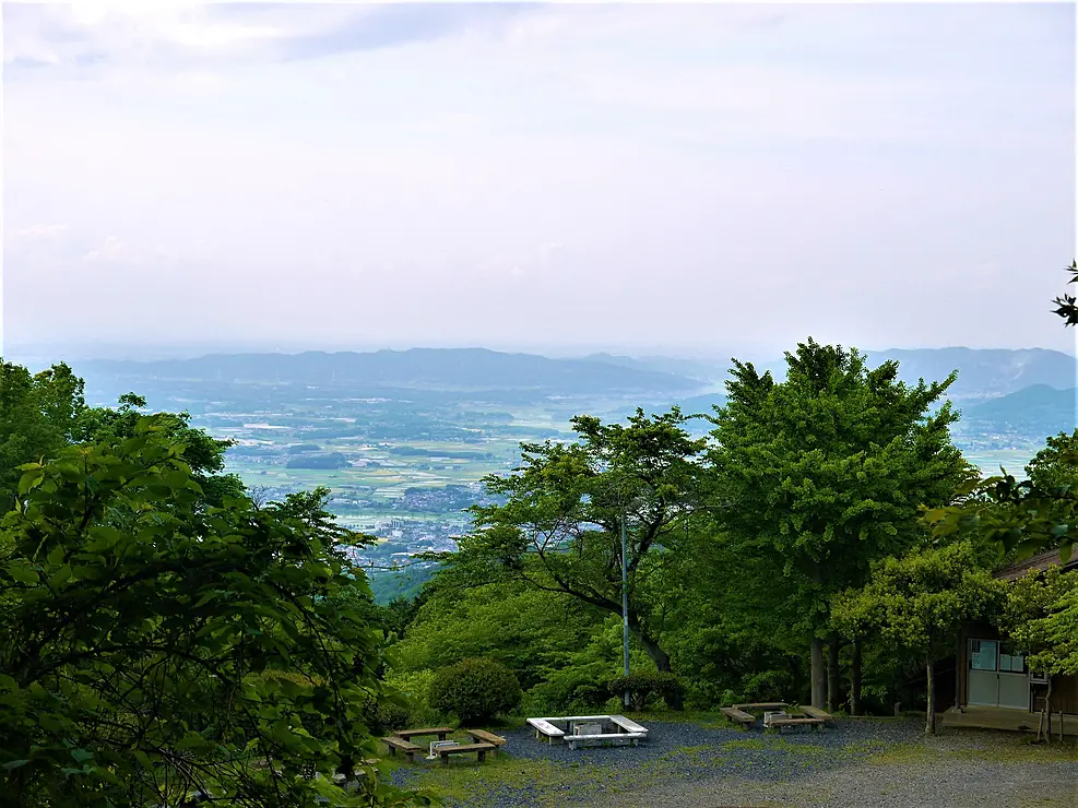 筑波高原キャンプ場からの眺望