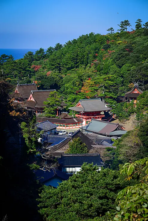 日御碕神社遠景