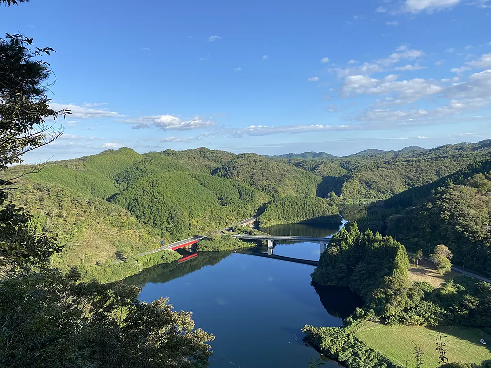 見晴らしエリアからの景色