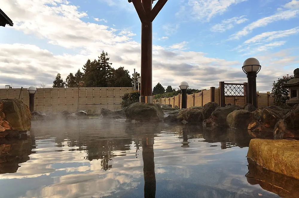 露天風呂の様子