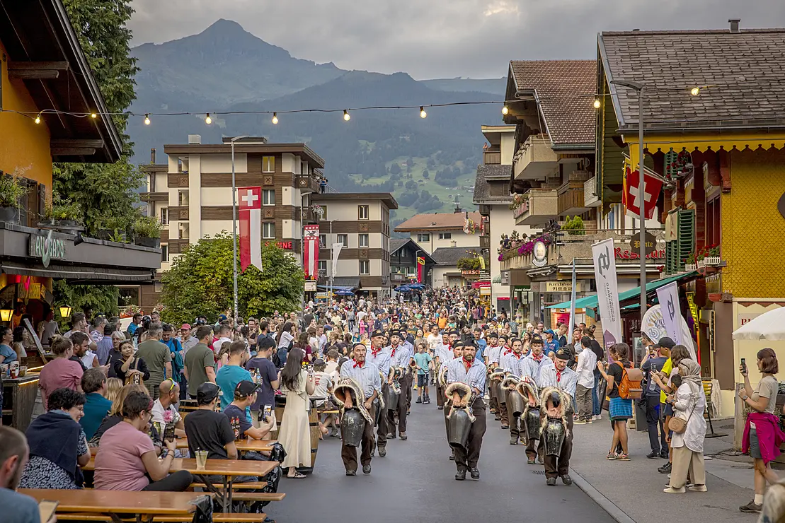 ストリート・フェスティバル グリンデルワルト
