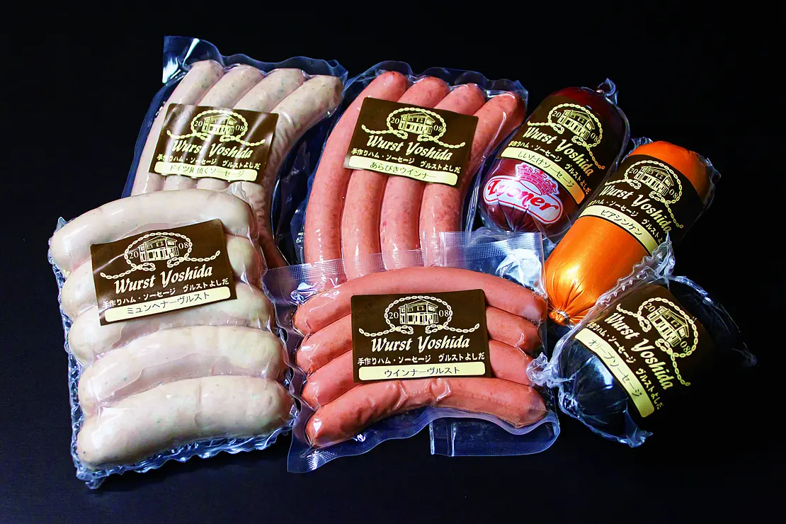 ソーセージの詰め合わせ