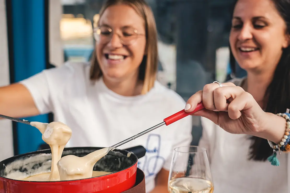 チーズフォンデュ