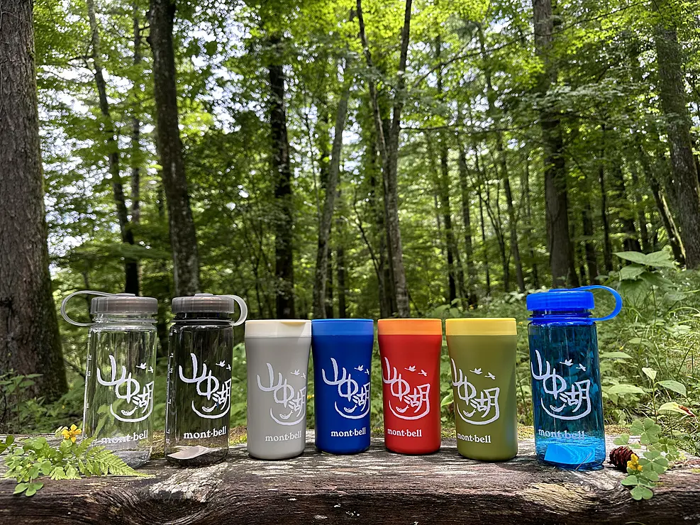 山中湖オリジナルデザインのボトル