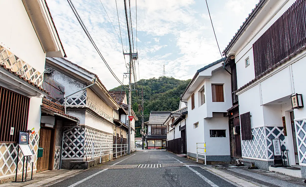 歴史ある街並みの御殿町