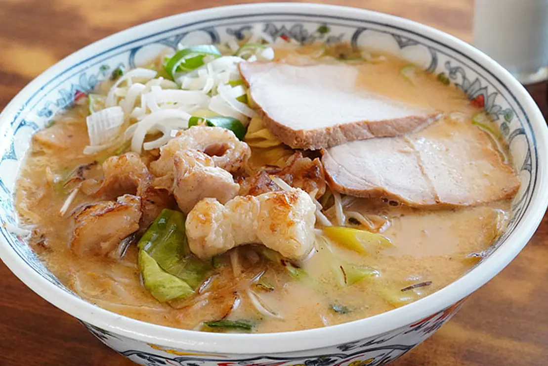 牛乳味噌ホルモンちゃんぽん