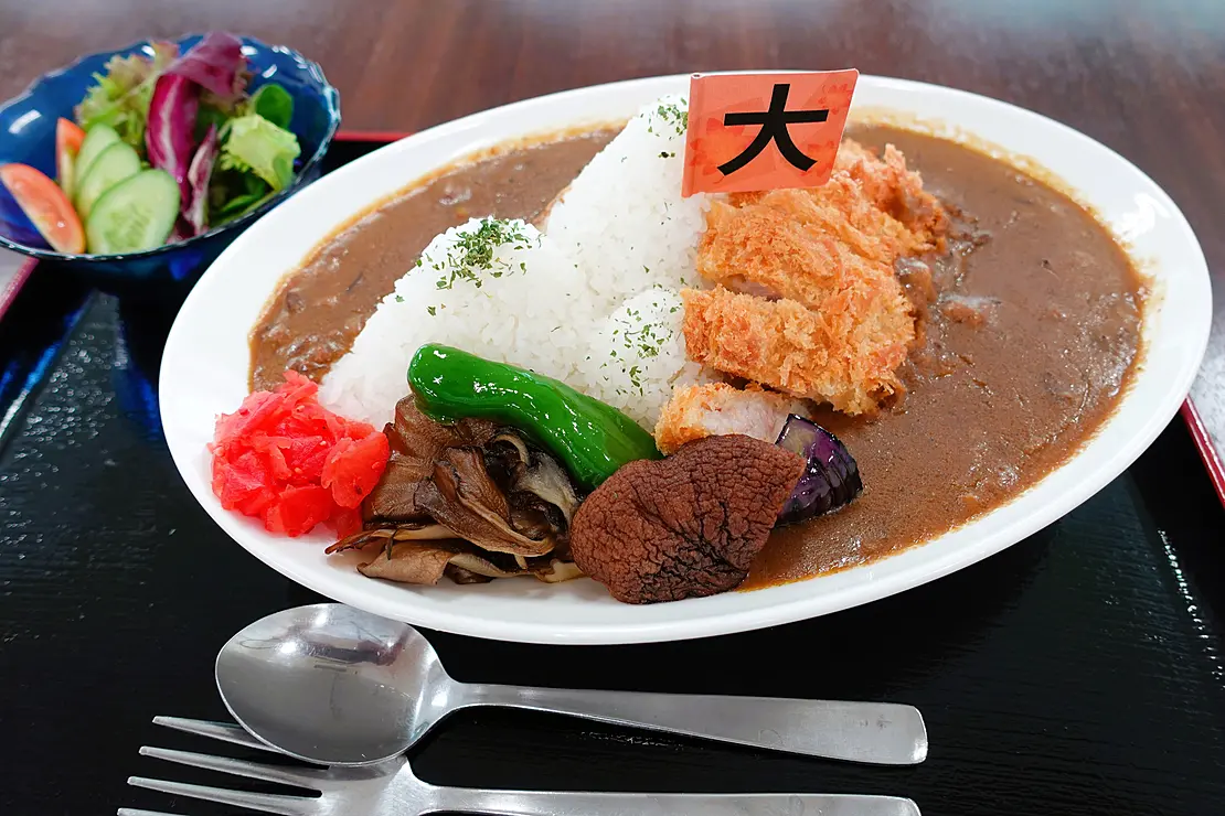 カツが入ったカレーライス