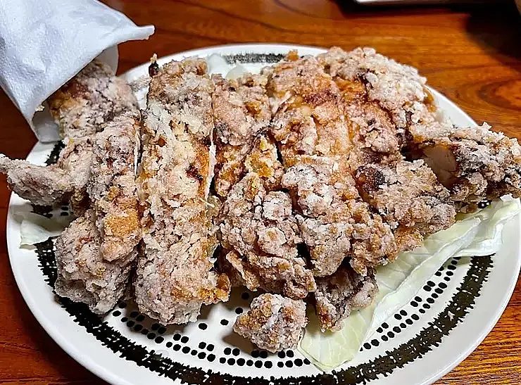 塩尻発祥の郷土料理「山賊焼き」