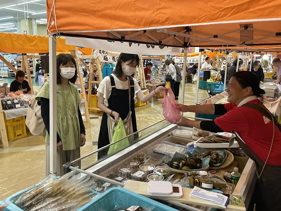 出張輪島朝市 in ワイプラザ輪島