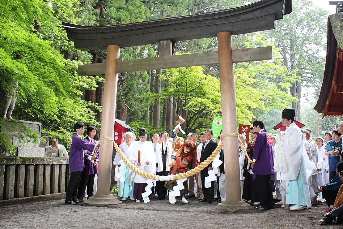 富士山開山前夜祭
