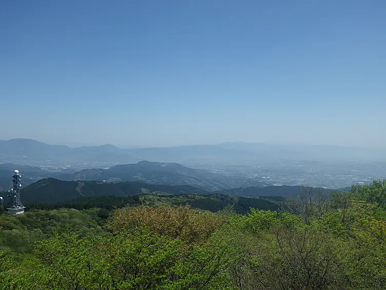 山頂からの流れ