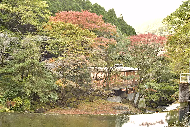 紅葉の菊池渓谷