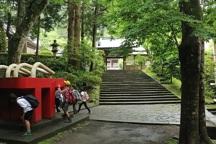 大雄山最乗寺の天狗の大ゲタ