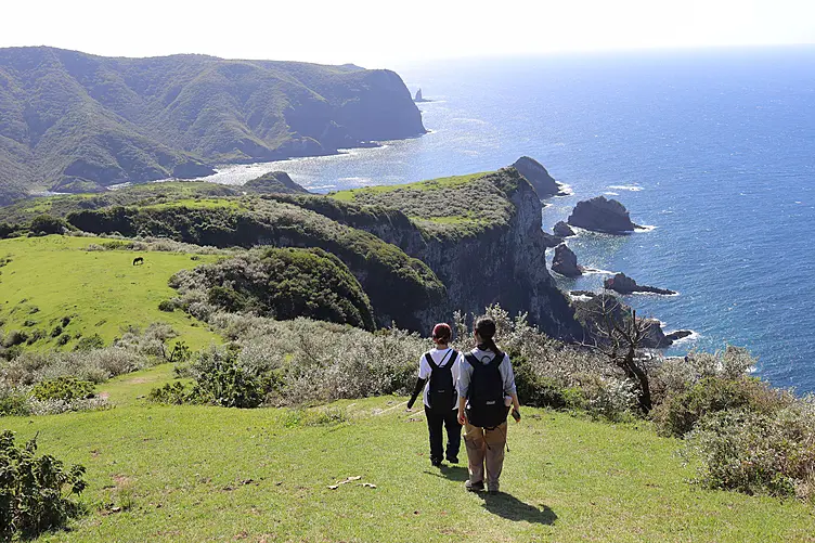 摩天崖遊歩道ハイキングコース