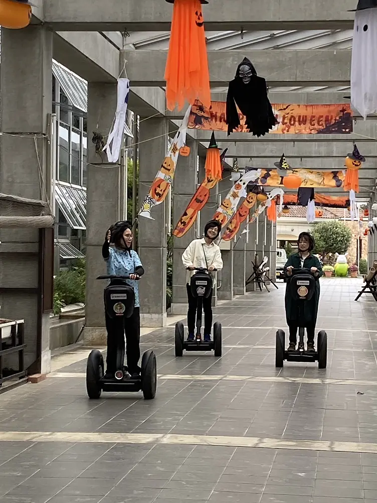 セグウェイ走行風景