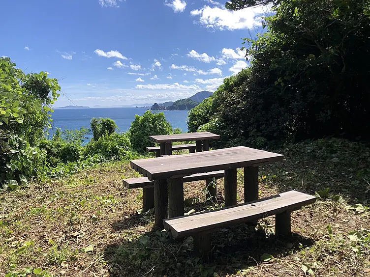 海を見渡せるビューポイント