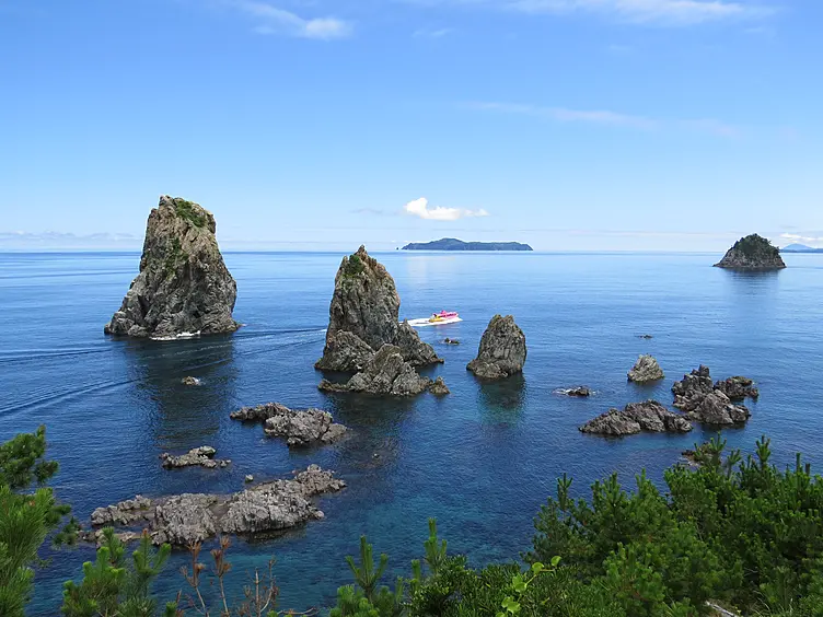 海上アルプス 青海島