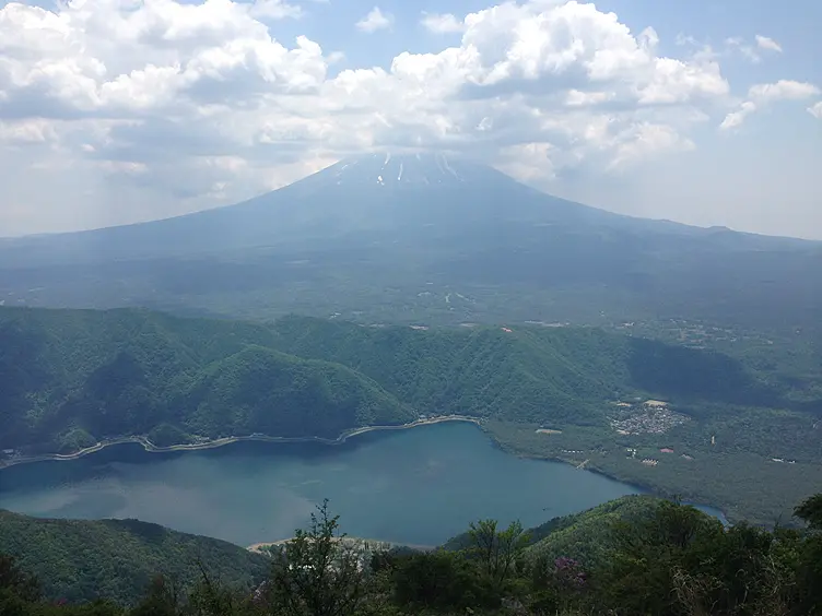 頂上からの景色