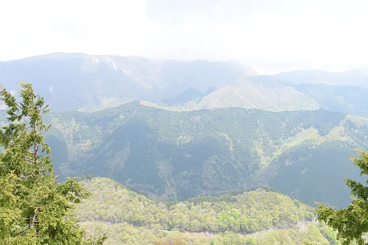 展望岩からの眺め