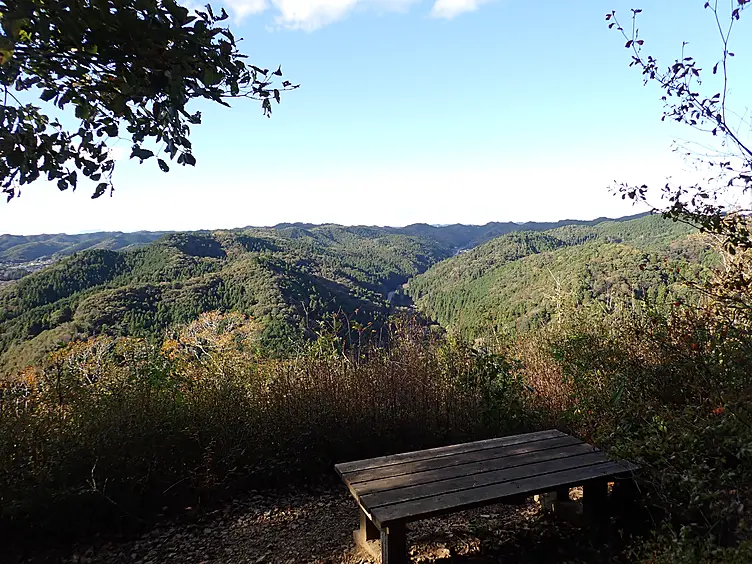 展望スポットからの景色