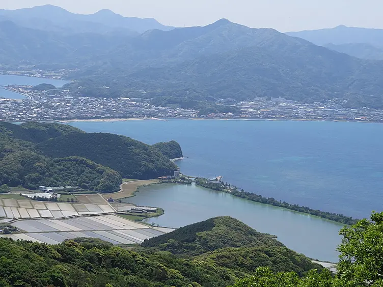 青海湖と波の橋立