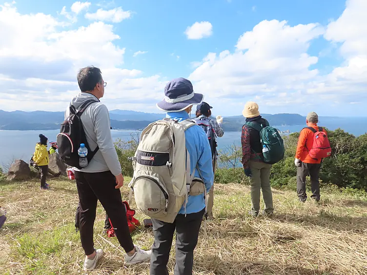 山頂からの眺めは最高です