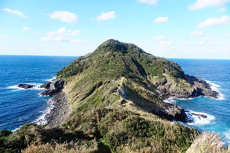 本州最西北端に位置する絶景 川尻岬