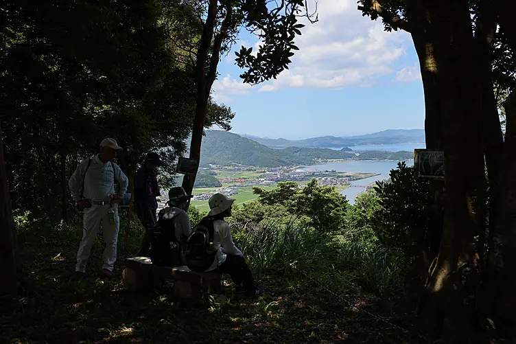 山頂からの眺め