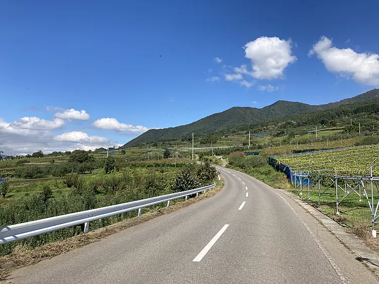 たかやしろを望む