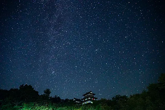 久万天体観測館と星空