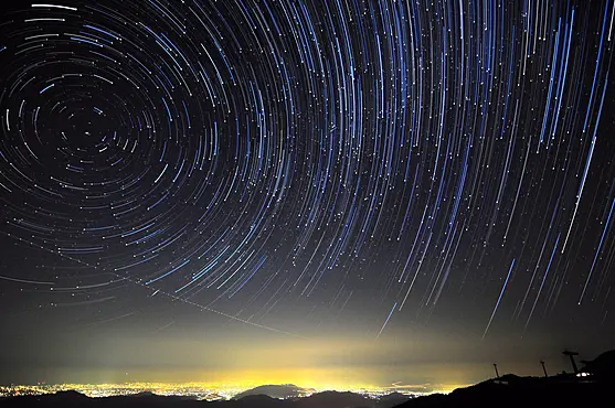 大川原高原の星空