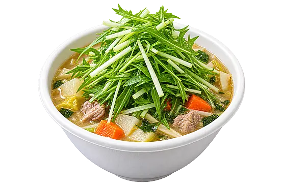 具だくさんの汁物